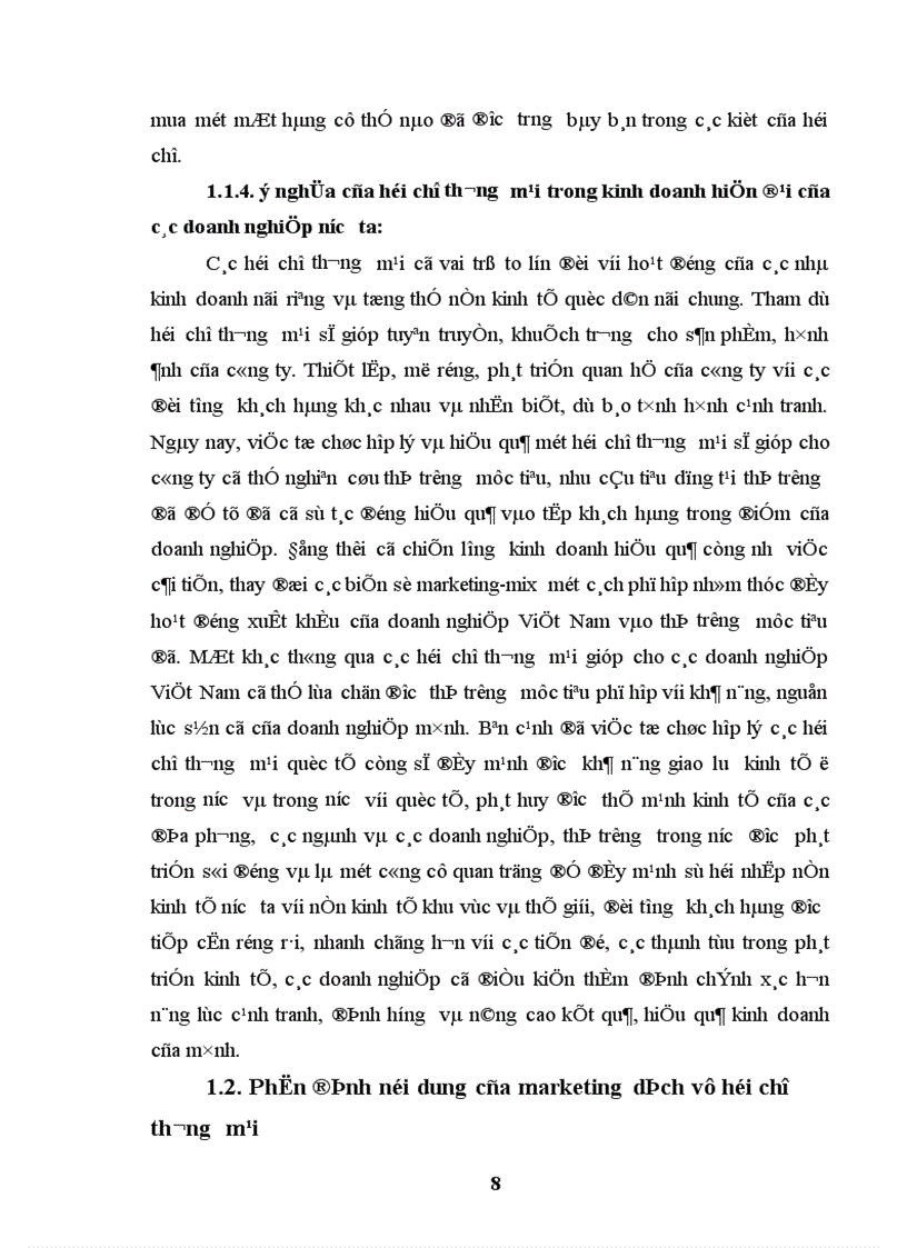 image for page Hoàn thiện tổ chức hoạt động marketing hội chợ thương mại của công ty cổ phần thương mại thương mại du lịch và hội chợ triển lãm quốc tế - Vitex.