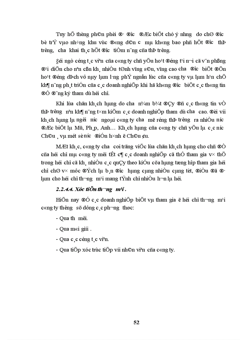 image for page Hoàn thiện tổ chức hoạt động marketing hội chợ thương mại của công ty cổ phần thương mại thương mại du lịch và hội chợ triển lãm quốc tế - Vitex.