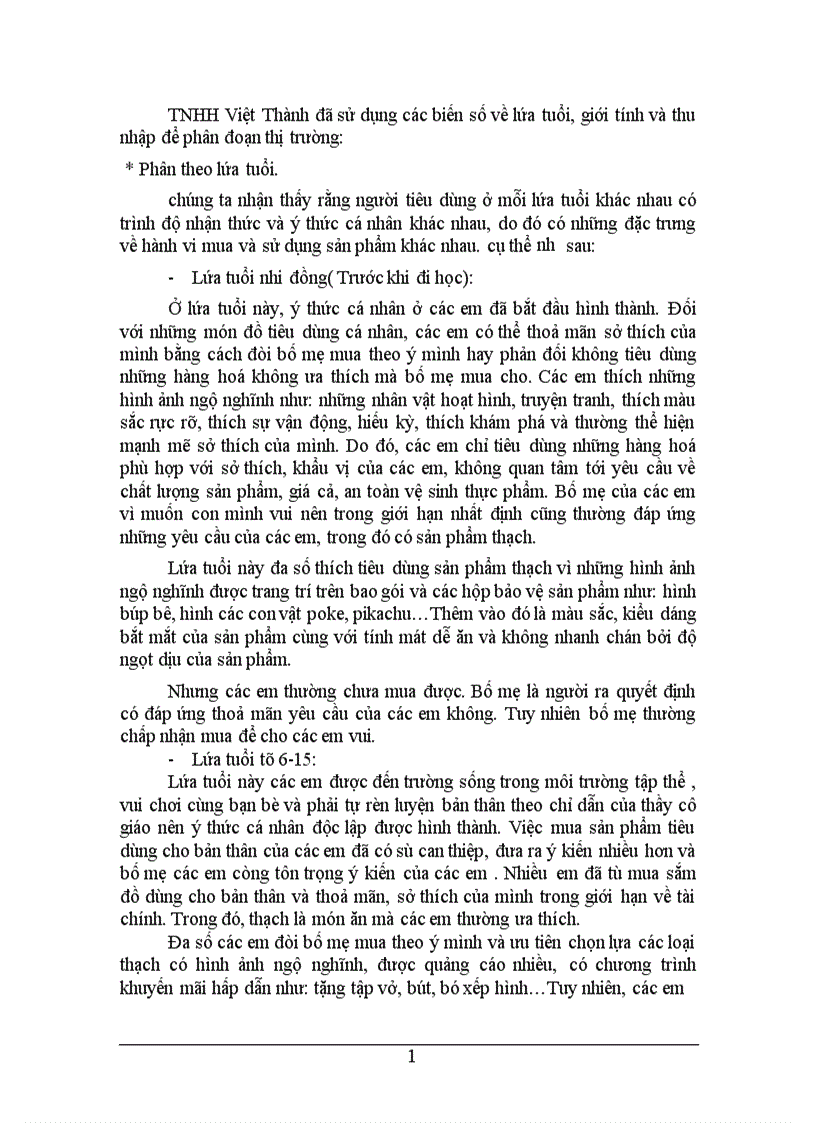 image for page Một số giải pháp Marketing- Mix nhằm nâng cao khả năng cạnh tranh cho sản phẩm thạch rau câu của công ty TNHH Việt Thành.