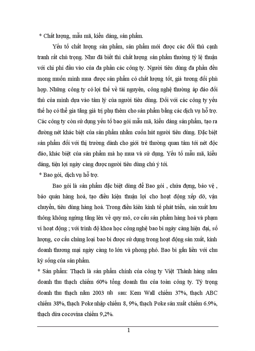 image for page Một số giải pháp Marketing- Mix nhằm nâng cao khả năng cạnh tranh cho sản phẩm thạch rau câu của công ty TNHH Việt Thành.