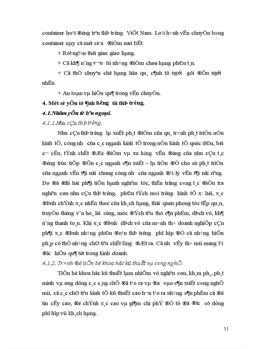 image for page Giải pháp Marketing nhằm nâng cao năng lực đại lý vận tải của Chi nhánh công ty TNHH liên Vận quốc tế.