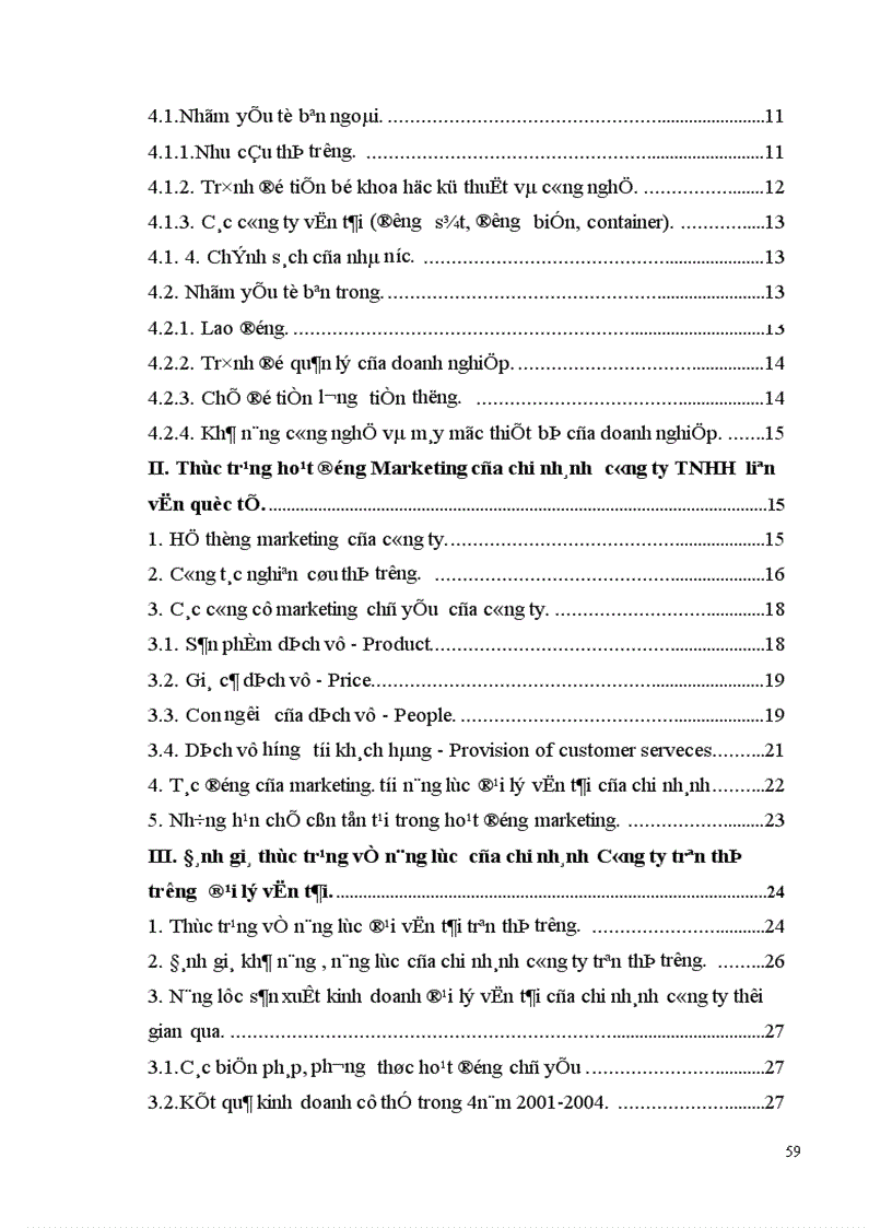 image for page Giải pháp Marketing nhằm nâng cao năng lực đại lý vận tải của Chi nhánh công ty TNHH liên Vận quốc tế.