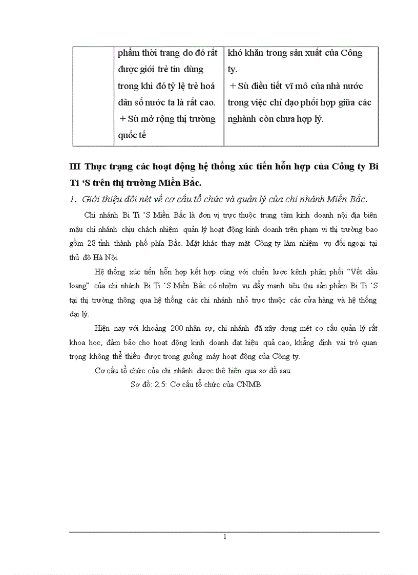 image for page Thực trạng và các giải pháp Marketing nhằm nâng cao hoạt động của hệ thống xúc tiến hỗn hợp của Công ty Bi TiS trên thị trường Miền Bắc.