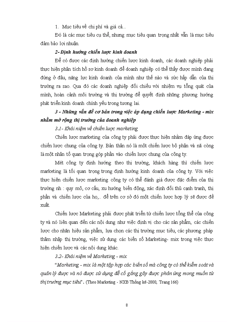 image for page Chiến lược Marketing - mix với việc mở rộng thị trường của Công ty Kính Đáp Cầu - Bắc Ninh.