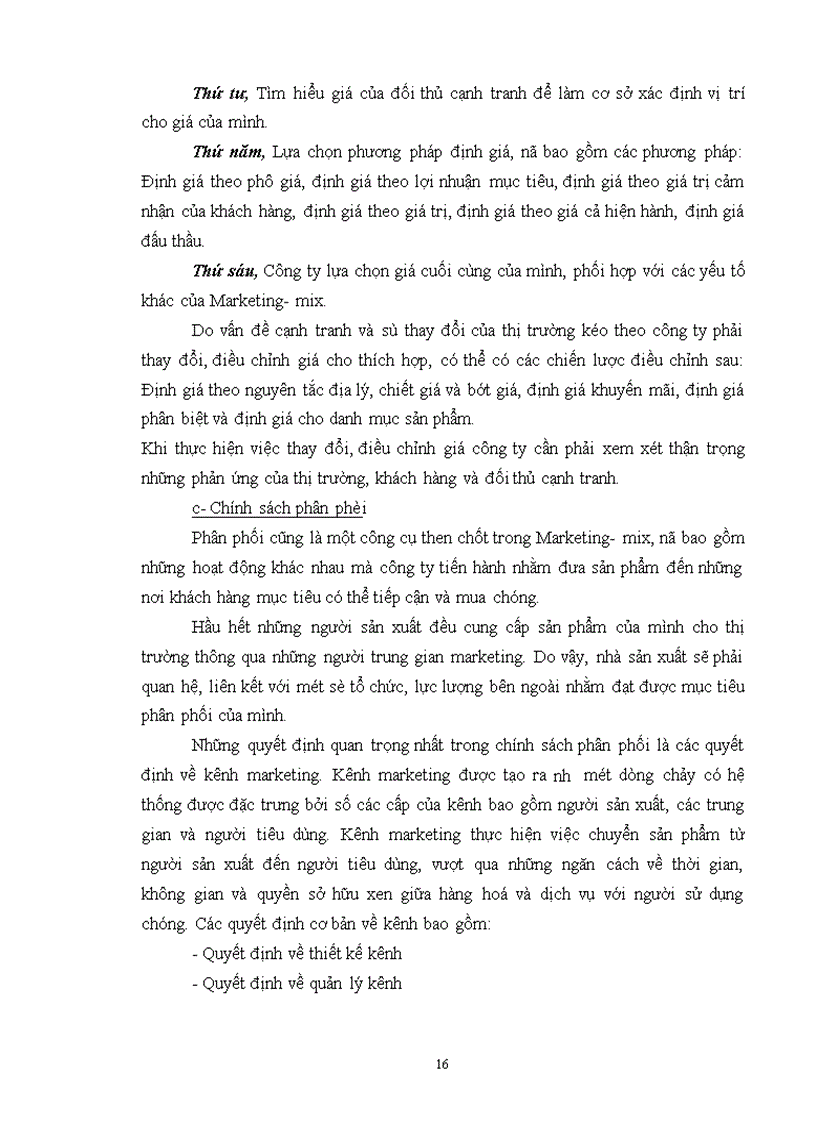 image for page Chiến lược Marketing - mix với việc mở rộng thị trường của Công ty Kính Đáp Cầu - Bắc Ninh.