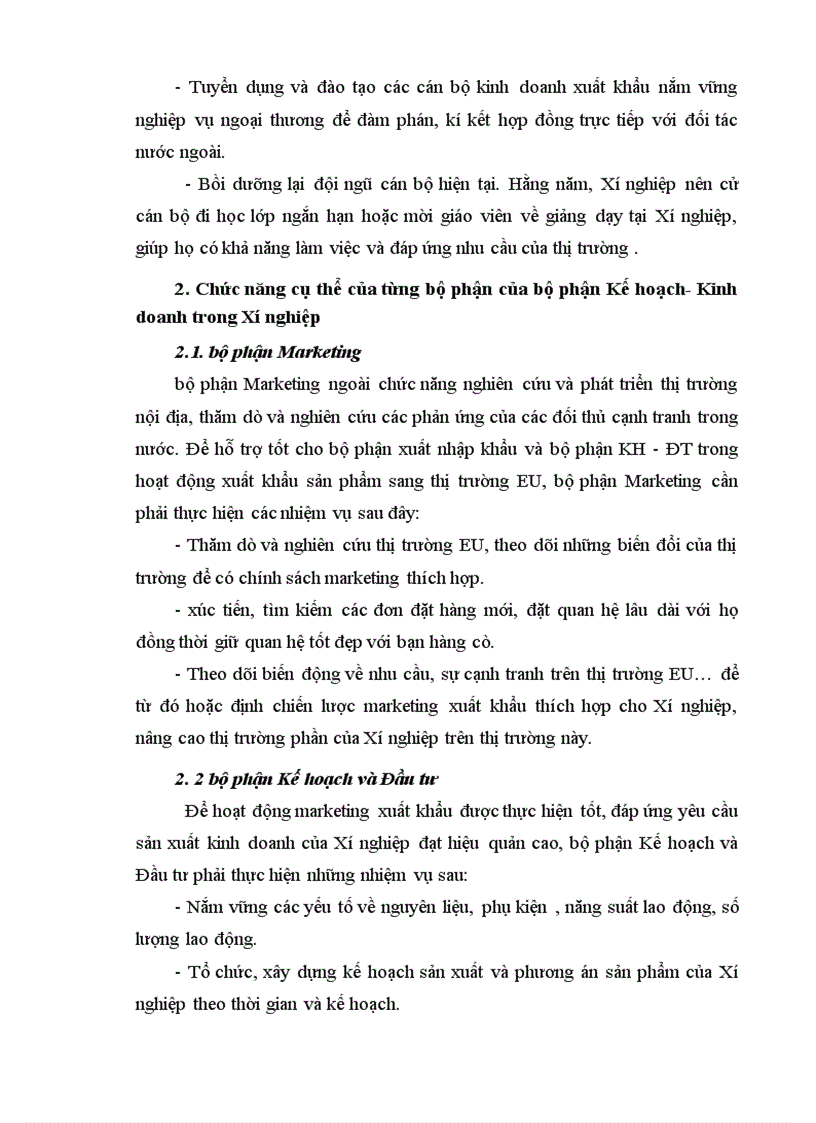 image for page Giải pháp Marketing đẩy mạnh xuất khẩu sản phẩm may mặc sang thị trường EU của Xí nghiệp may xuất khẩu Lạc Trung.