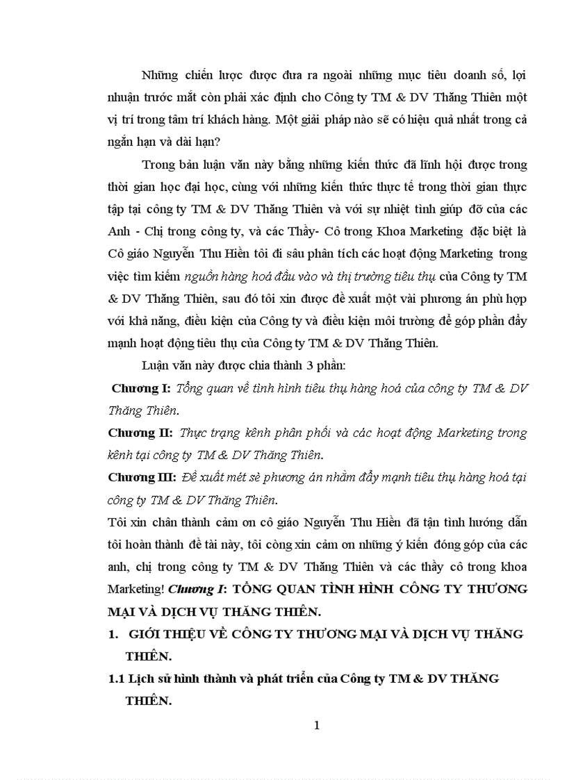 image for page Một số giải pháp marketing nhằm đẩy mạnh tiêu thụ hàng hoá tại Công ty Thương mại và Dịch vụ Thăng Thiên.