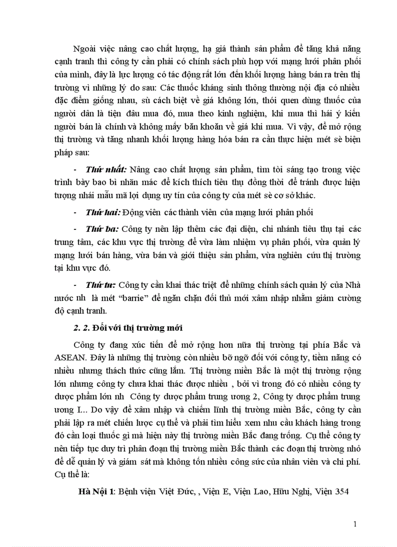 image for page Một số biện pháp Marketing – mix nhằm mở rộng thị trường của công ty ICA Phacmarceuticals- chi nhánh Hà Nội.