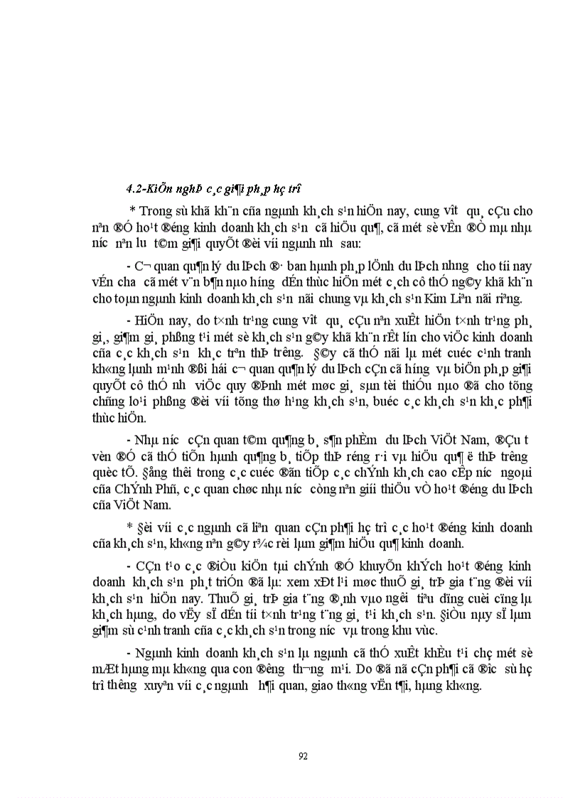 image for page Thực trạng vận dụng và một số kiến nghị nhằm hoàn thiện hoạt động Marketing-mix tại công ty khách sạn Kim Liên.