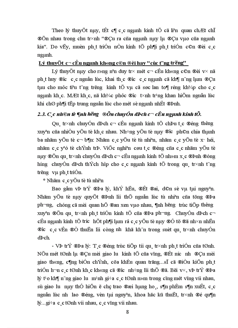 image for page Thực trạng, phương hướng và giải pháp chủ yếu nhằm đẩy mạnh chuyển dịch cơ cấu ngành kinh tế của tỉnh Thanh Hoá.