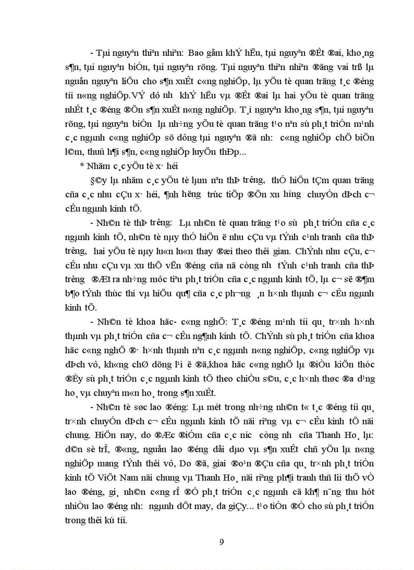 image for page Thực trạng, phương hướng và giải pháp chủ yếu nhằm đẩy mạnh chuyển dịch cơ cấu ngành kinh tế của tỉnh Thanh Hoá.