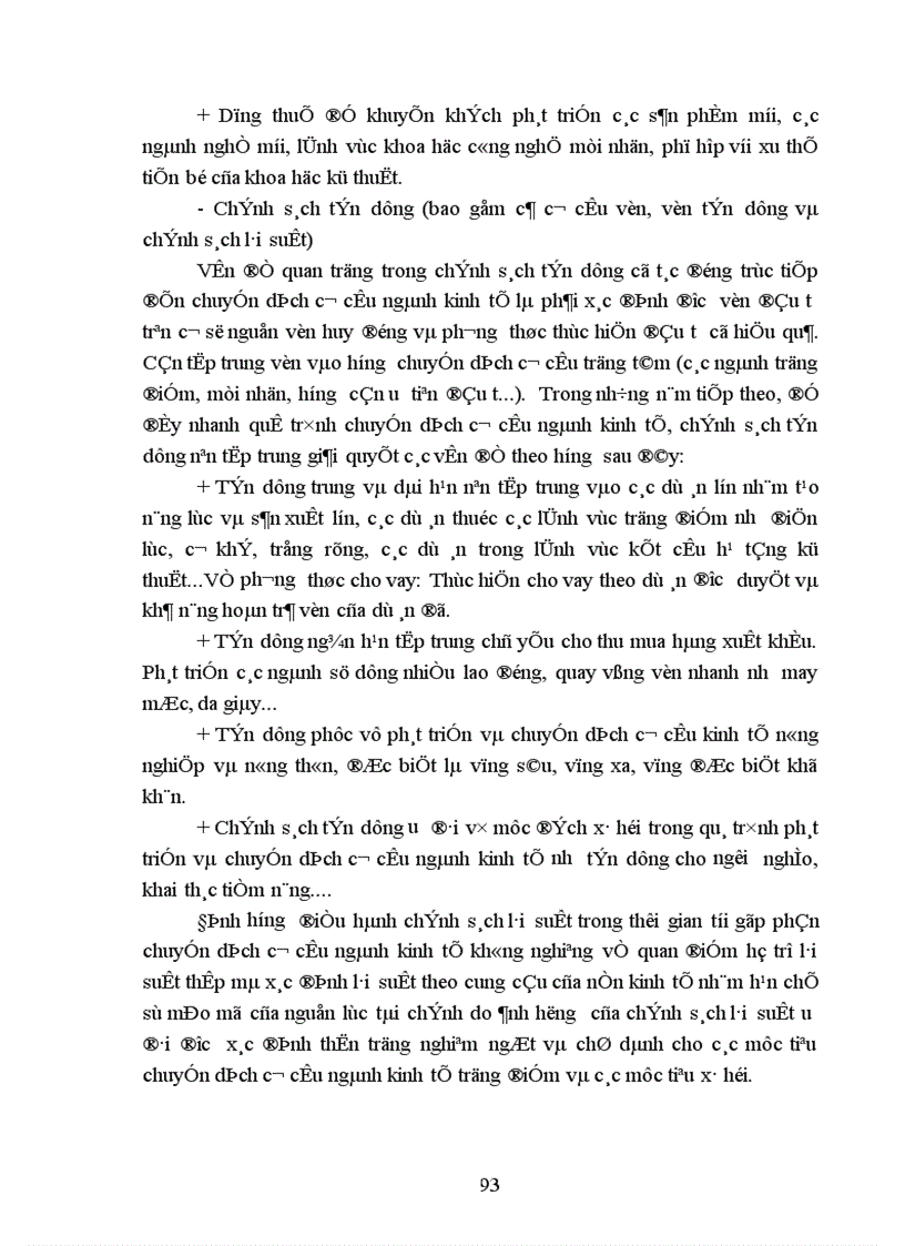 image for page Thực trạng, phương hướng và giải pháp chủ yếu nhằm đẩy mạnh chuyển dịch cơ cấu ngành kinh tế của tỉnh Thanh Hoá.