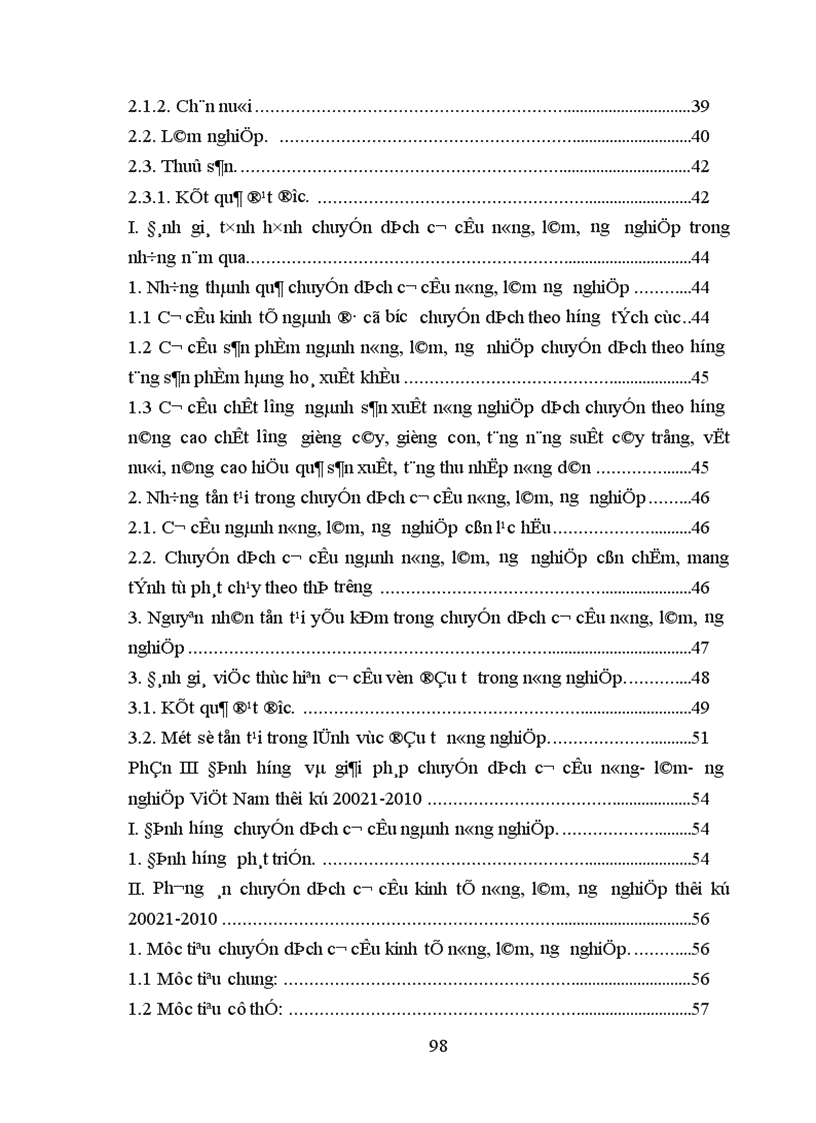 image for page Phương hướng cơ bản chuyển dịch cơ cấu nông nghiệp Việt Nam giai đoạn 2002-2010.
