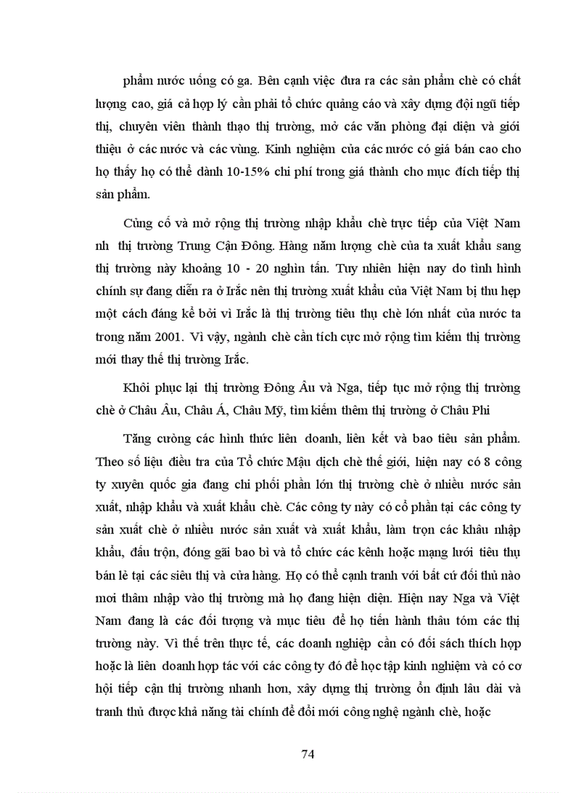 image for page Một số giải pháp nhằm phát triển sản xuất chè ở Việt Nam từ nay đến năm 2010.