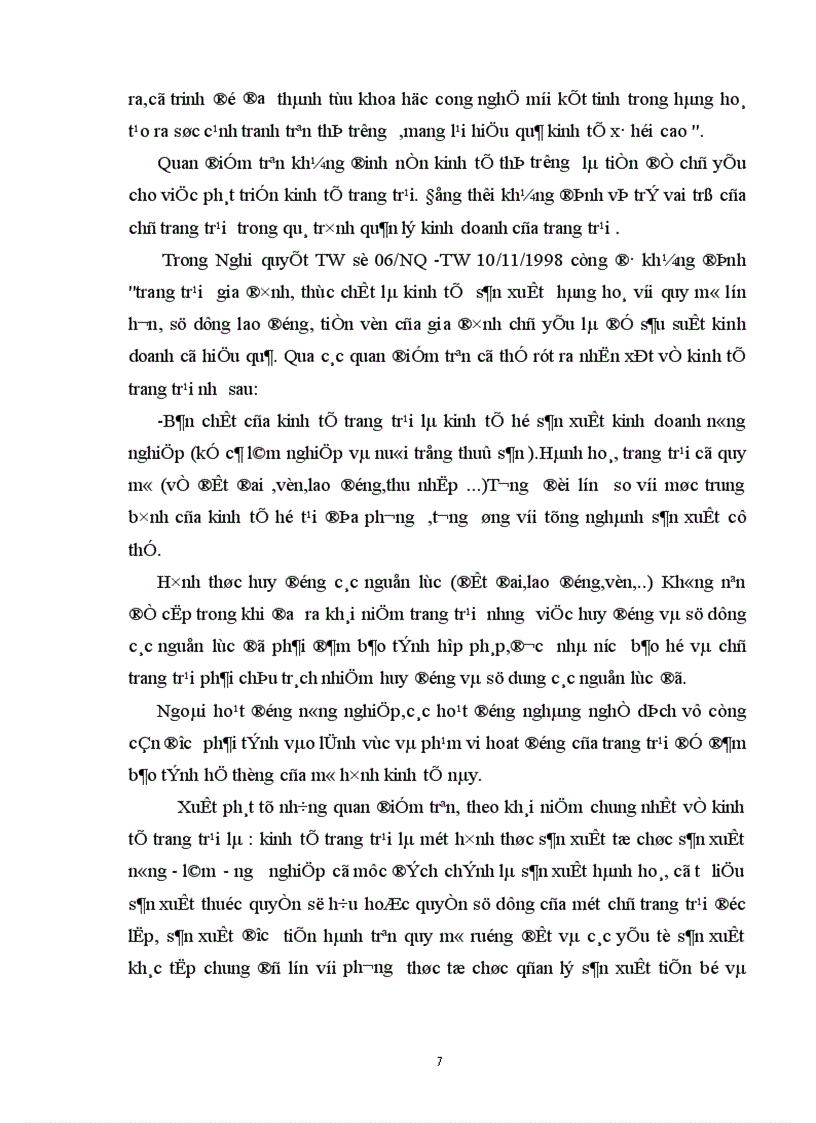 image for page Thực trạng, phương hướng và giải pháp nhằm đẩy nhanh phát triển kinh tế trang trại của tỉnh thời gian tới.