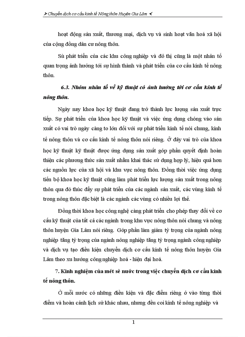 image for page Chuyển dịch cơ cấu kinh tế nông thôn ở huyện Gia Lâm.