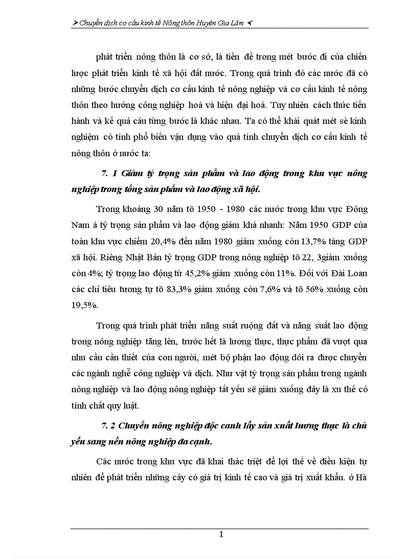 image for page Chuyển dịch cơ cấu kinh tế nông thôn ở huyện Gia Lâm.