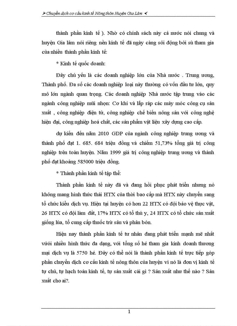 image for page Chuyển dịch cơ cấu kinh tế nông thôn ở huyện Gia Lâm.