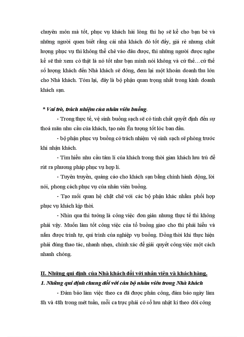 image for page Nghiệp vụ phục vụ buồng trong khách sạn.