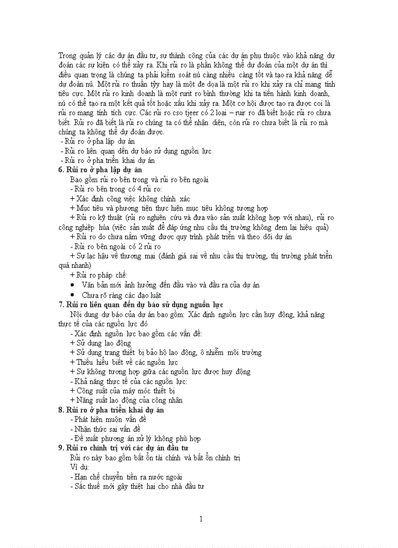 image for page Các khái niệm rủi ro