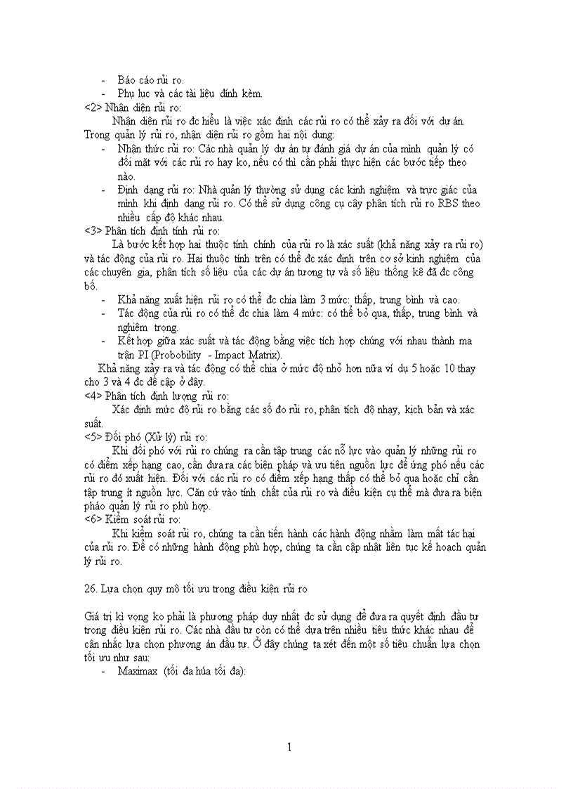 image for page Các khái niệm rủi ro