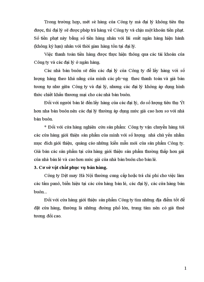 image for page Phân tích tình hình tiêu thụ và một số giải pháp nâng cao sản lượng tiêu thụ sản phẩm của Công ty Dệt may Hà Nội tại thị trường nội địa