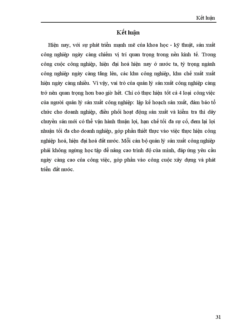 image for page Tiểu luận vai trò của quản lý sản xuất công nghiệp