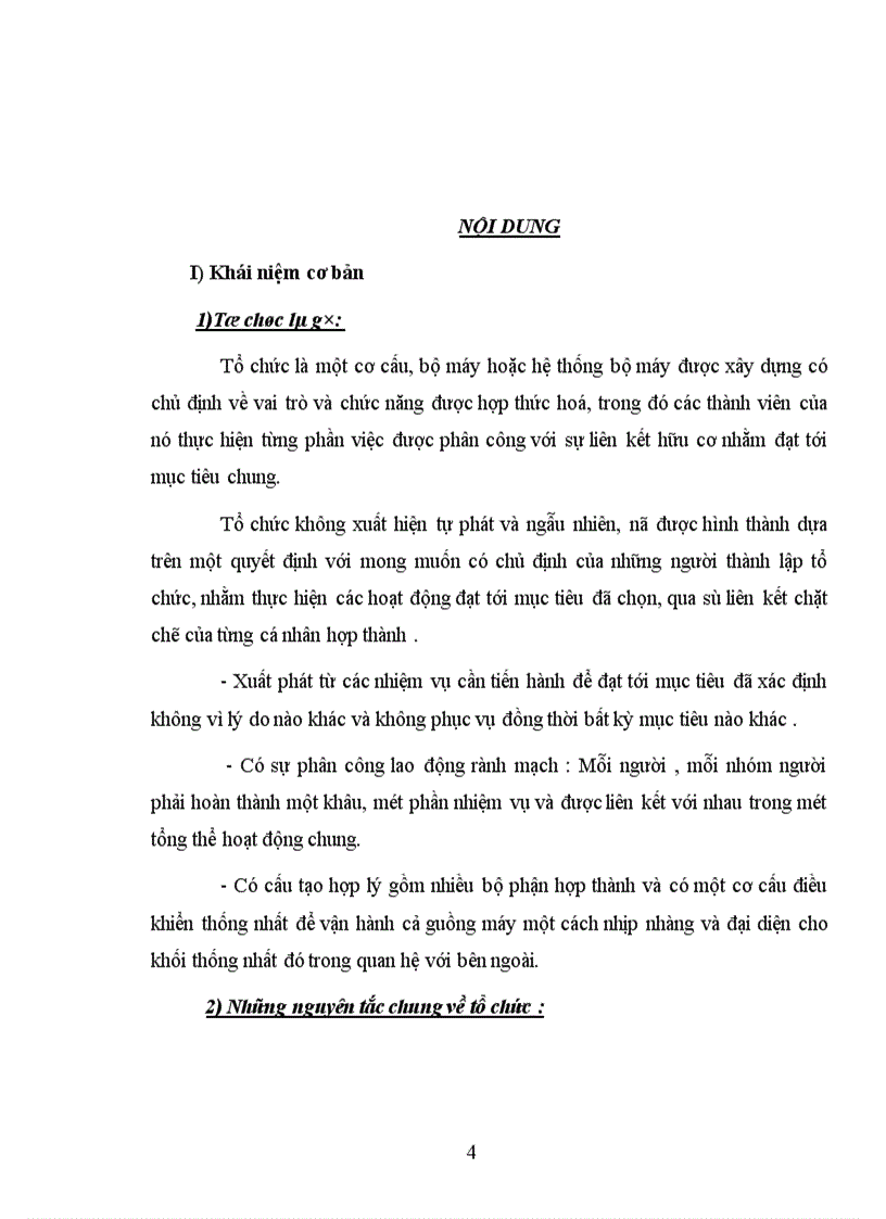 image for page Tiểu luận tổ chức quản lý