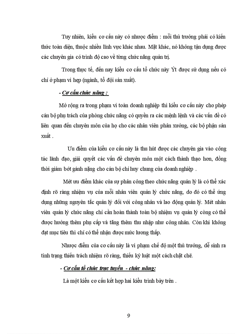 image for page Tiểu luận tổ chức và quản lý