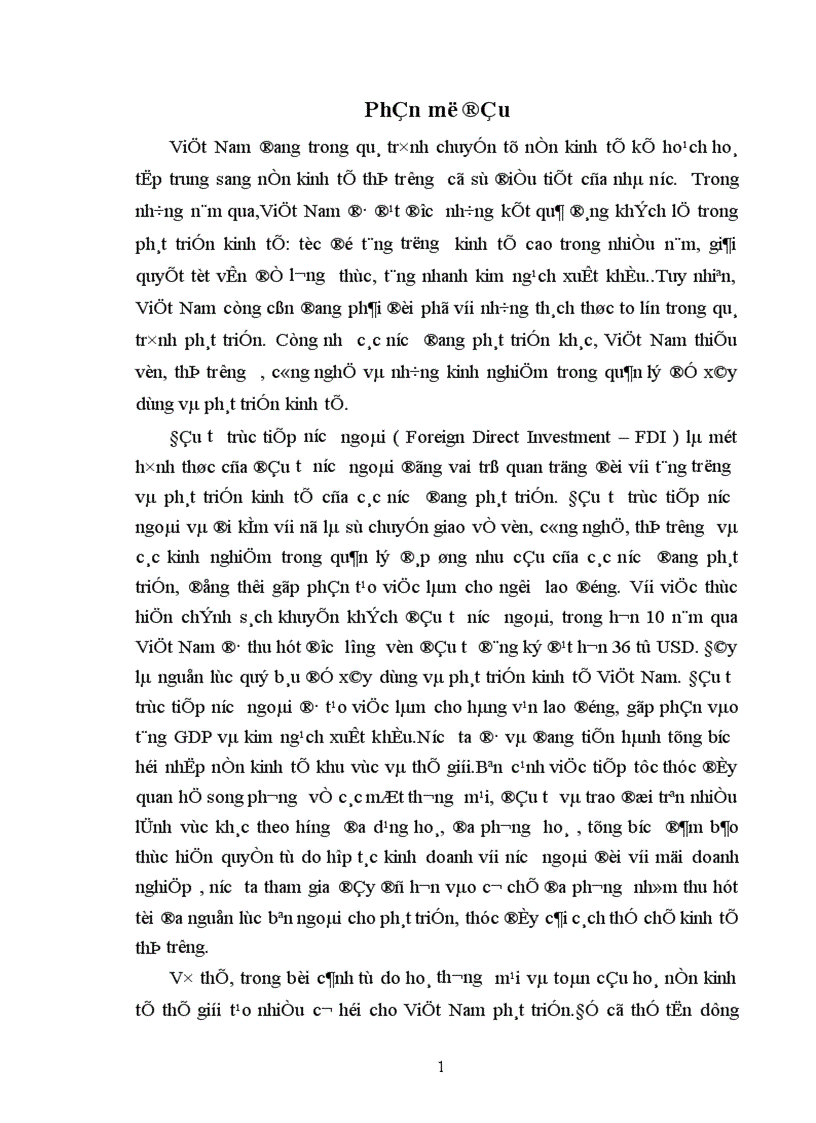 image for page Những giải pháp nhằm thu hút đầu tư trực tiếp nước ngoài vào Việt Nam