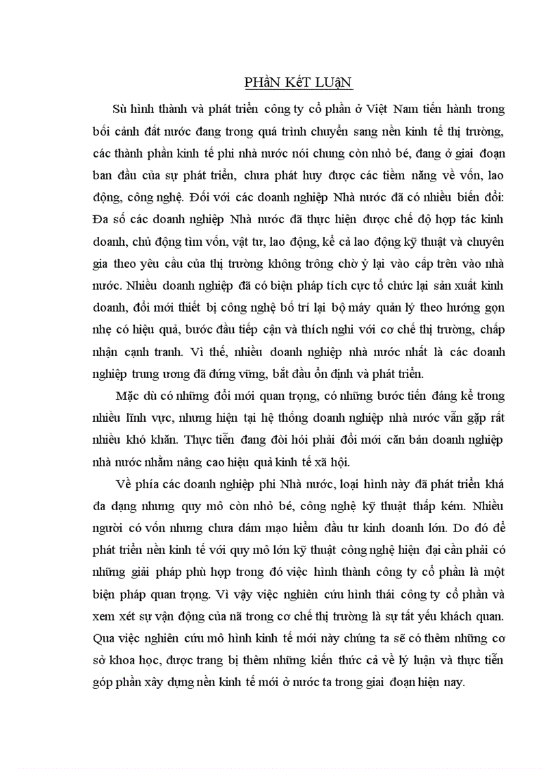 image for page Quá trình phát triển các công ty cổ phần trong nền kinh tế Việt Nam hiện nay