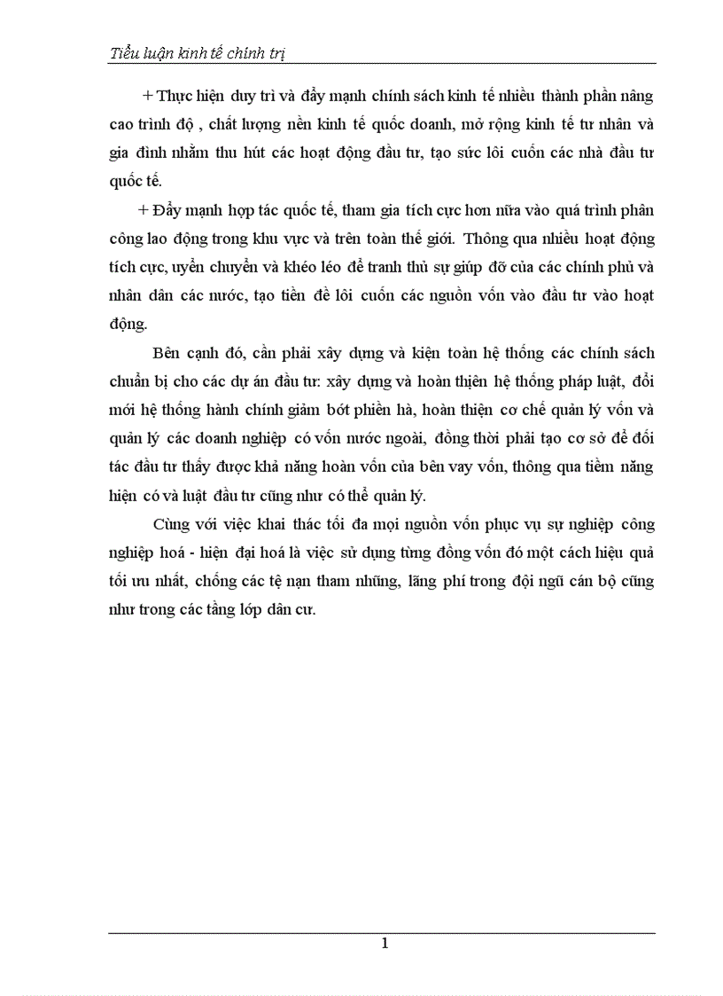 image for page Các vấn đề cơ bản về công nghiệp hoá- hiện đại hoá ở Việt Nam