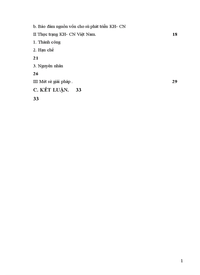 image for page Thực trạng khoa học - công nghệ Việt Nam.