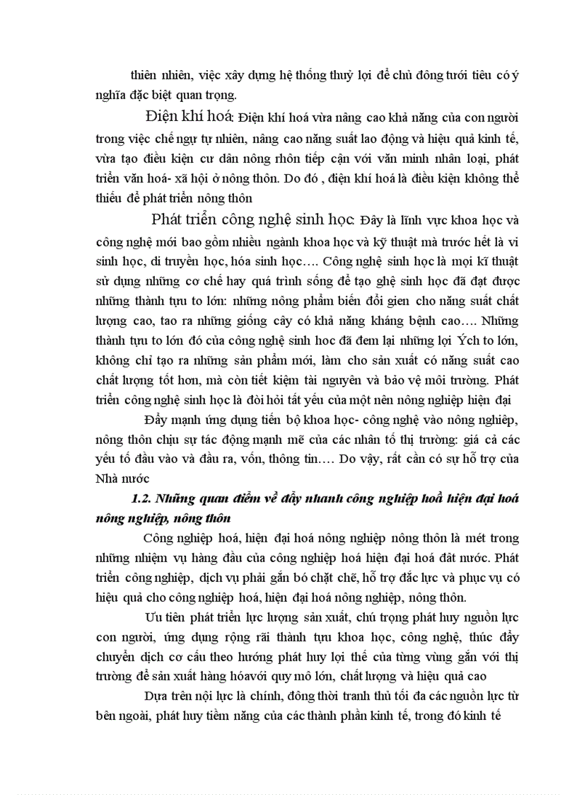 image for page Công nghiệp hoá hiện đai hoá nông nghiệp và nông rhôn hiện nay.