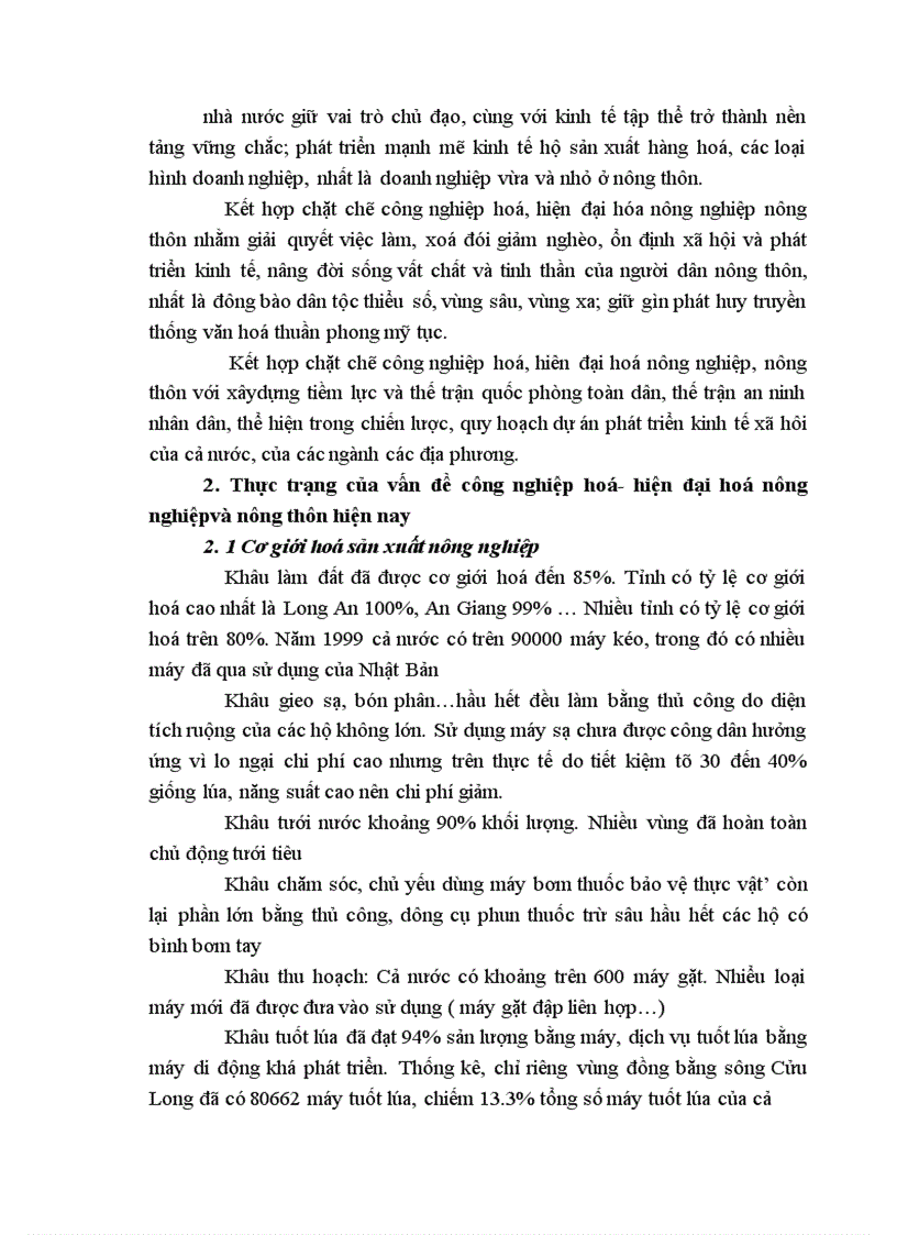 image for page Công nghiệp hoá hiện đai hoá nông nghiệp và nông rhôn hiện nay.