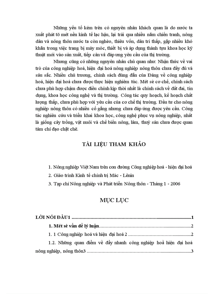 image for page Công nghiệp hoá hiện đai hoá nông nghiệp và nông rhôn hiện nay.