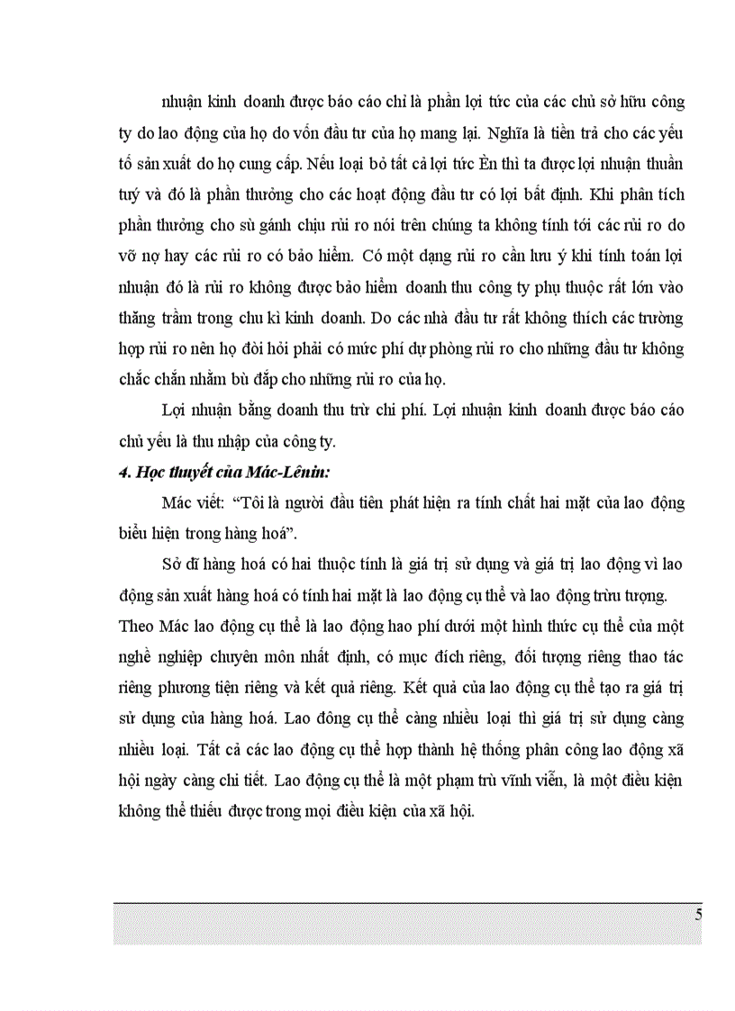 image for page Bản chất và nguồn gốc của lợi nhuận cũng như vài trò của nó trong nền kinh tế thị trường và sự vận dụng vào Việt Nam