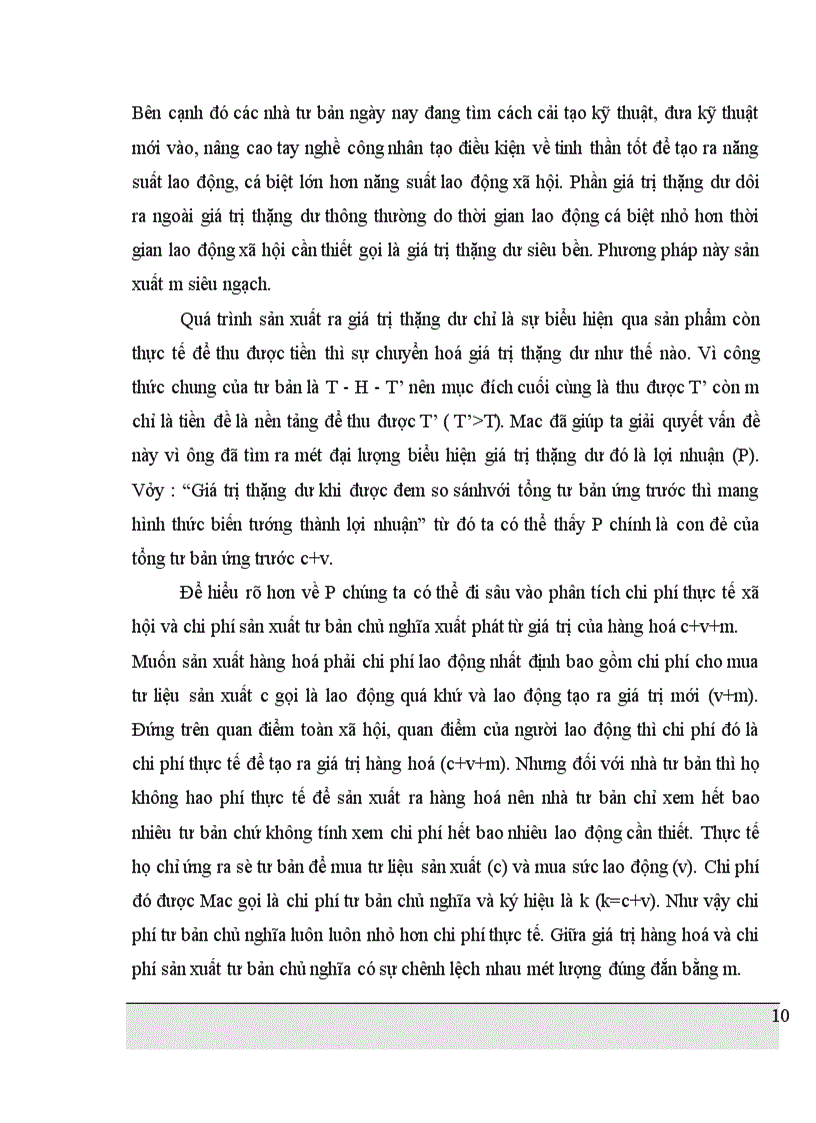 image for page Bản chất và nguồn gốc của lợi nhuận cũng như vài trò của nó trong nền kinh tế thị trường và sự vận dụng vào Việt Nam