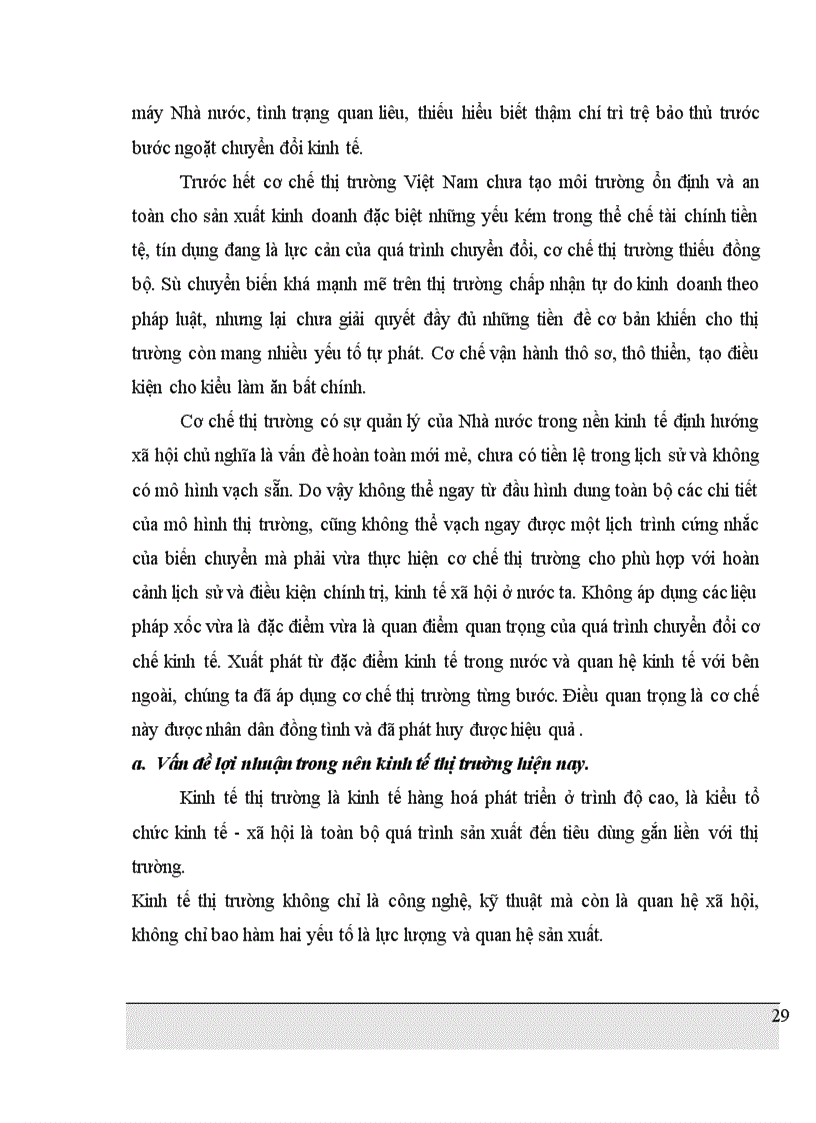 image for page Bản chất và nguồn gốc của lợi nhuận cũng như vài trò của nó trong nền kinh tế thị trường và sự vận dụng vào Việt Nam