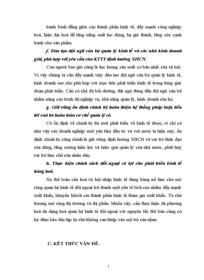 image for page Những đặc trưng cơ bản của kinh tế thị trường định hướng XHCN ở Việt Nam.