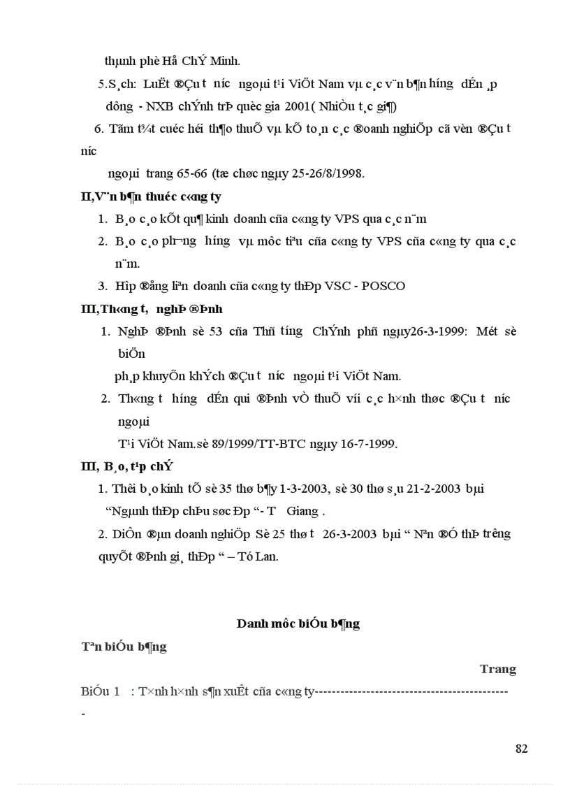 image for page Tiến hành phân tích, đánh giá các giải pháp nâng cao hiệu quả kinh doanh tại công ty liên doanh Thép VSC - POSCO