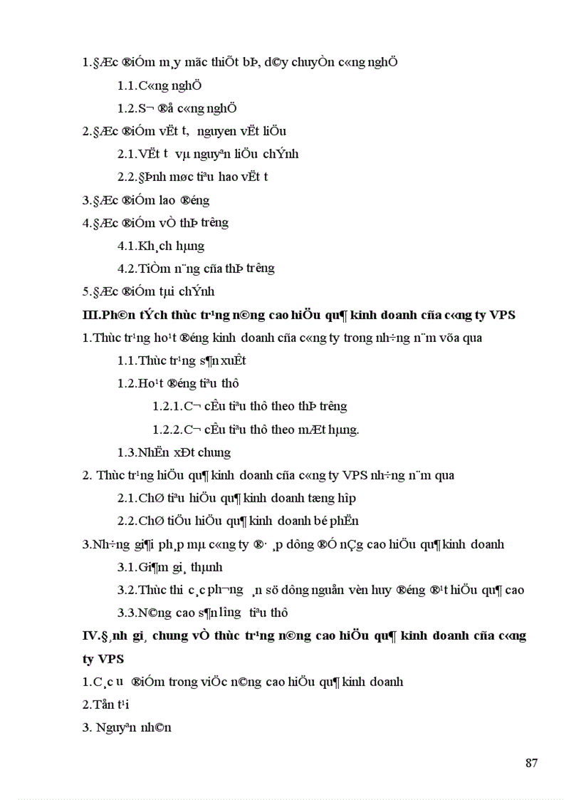 image for page Tiến hành phân tích, đánh giá các giải pháp nâng cao hiệu quả kinh doanh tại công ty liên doanh Thép VSC - POSCO