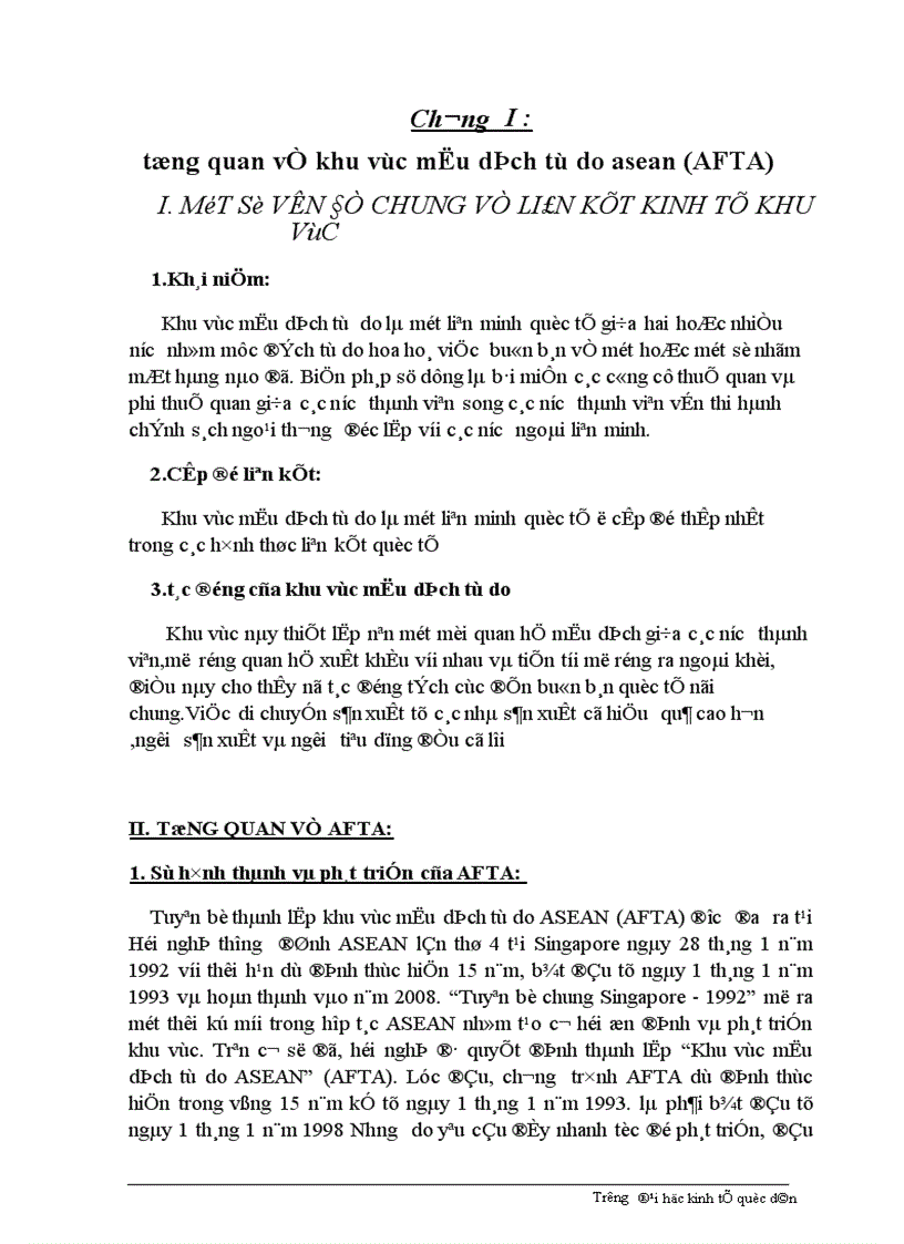 image for page Giải pháp nhằm đẩy nhanh việc thực hiện các cam kết của Việt Nam trong khuôn khổ AFTA.