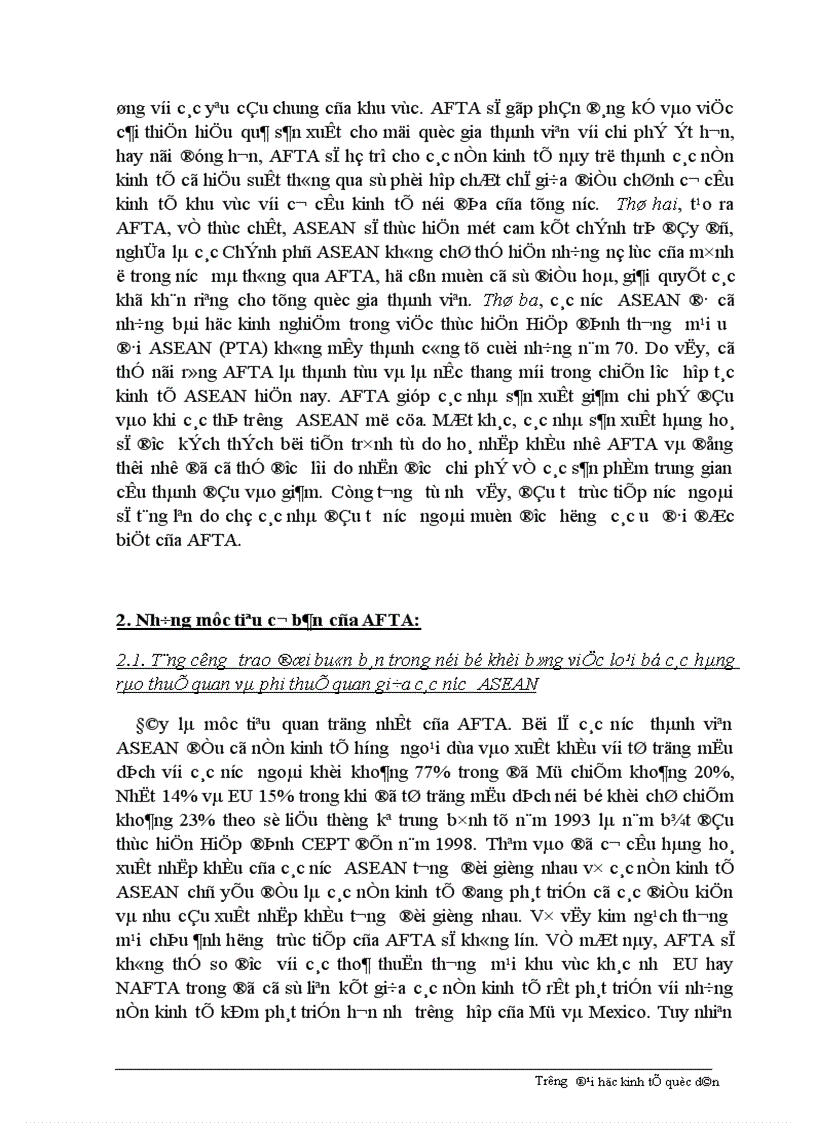 image for page Giải pháp nhằm đẩy nhanh việc thực hiện các cam kết của Việt Nam trong khuôn khổ AFTA.