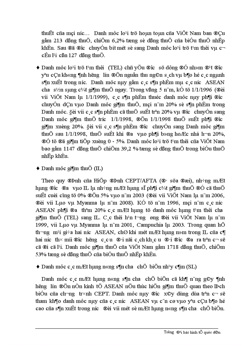 image for page Giải pháp nhằm đẩy nhanh việc thực hiện các cam kết của Việt Nam trong khuôn khổ AFTA.