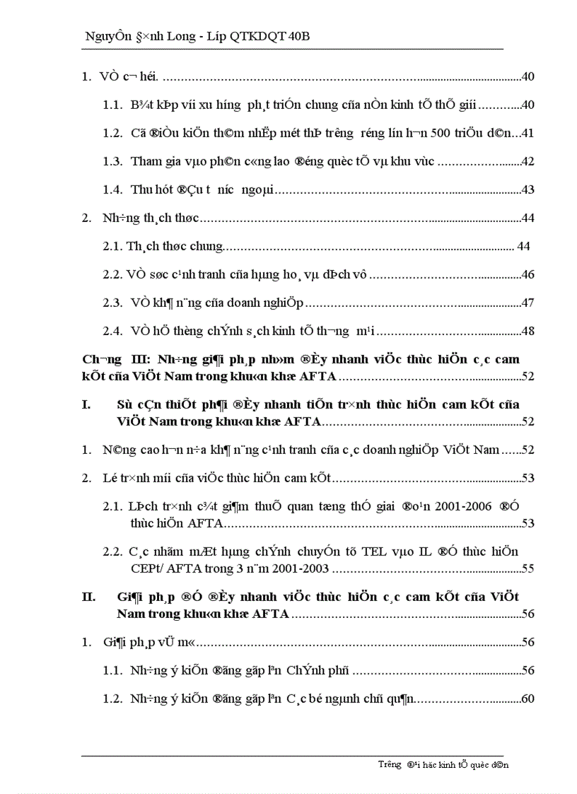 image for page Giải pháp nhằm đẩy nhanh việc thực hiện các cam kết của Việt Nam trong khuôn khổ AFTA.