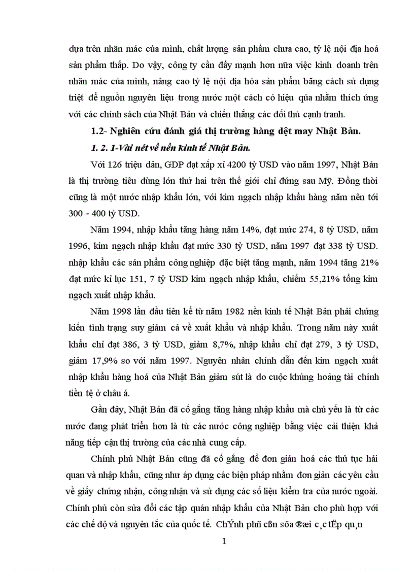 image for page Giải pháp thúc đẩy hàng dệt may của vinateximex sang thị trường Nhật Bản.