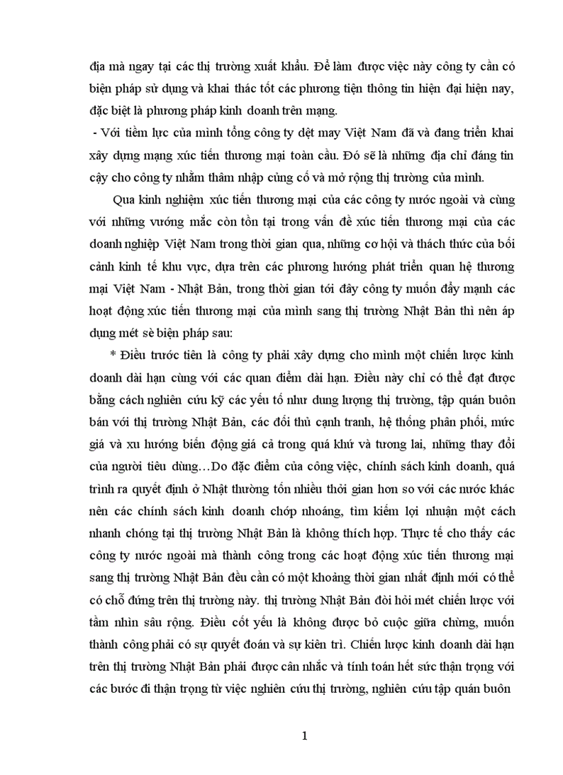 image for page Giải pháp thúc đẩy hàng dệt may của vinateximex sang thị trường Nhật Bản.