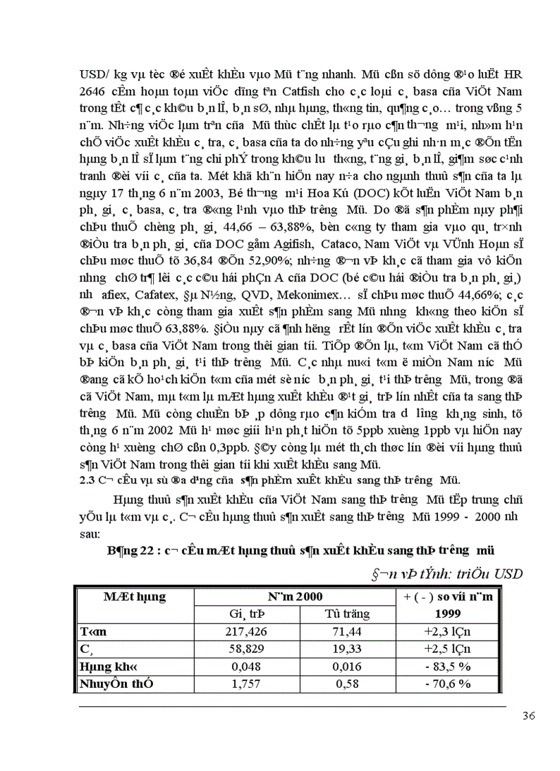 image for page Đẩy mạnh xuất khẩu thuỷ sản việt nam sang thị trường Mỹ
