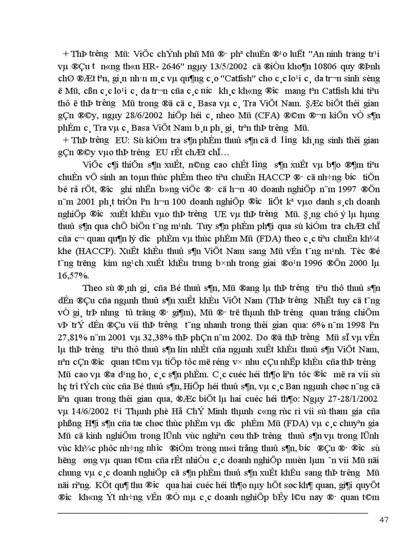 image for page Đẩy mạnh xuất khẩu thuỷ sản việt nam sang thị trường Mỹ